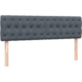 Krevet s oprugama i madracem tamnosivi 160x210 cm baršunasti | shoptok.hr