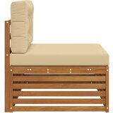  Zunanji konec kavča 3 Kos Naravna in bež 115 x 83 x 73 cm, (5000269736) | Shoptok.si