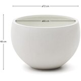 Kave Home Tegla za cvijeće od cementa ø 72 cm Grau – | shoptok.hr