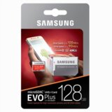 Samsung SPOMINSKA KARTICA EVO PLUS 128GB micro SDXC class 10 100 MBs cene