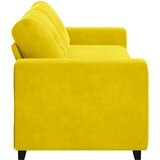 SOFA za 3 osobe Žuta 220 cm Bar&amp;scaron;un Slike