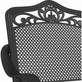  Vrtna stolica 2 pcs Crna 55 x 55 x 92,5cm Aluminij | shoptok.hr