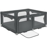 Lionelo dječja igraonica/vrtić Florence Easy Fold 151x185x76,5 cm, Grey Graphite | shoptok.hr