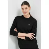 Napapijri Bombažen pulover ženska, črna barva