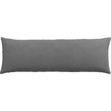 vidaXL jastučići za sofu 2 pcs tamno siva 120 x 40 cm tkanina | shoptok.hr