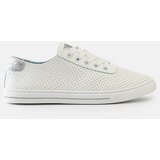 Gemre Ruala white perforated lace-up women's sneakers | shoptok.hr