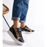Gemre Black women's athletic sneakers Benedetta | Shoptok.si