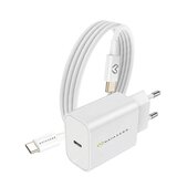 Oem Mayaxess, Omrežni polnilnik za Xiaomi 15T Pro 20W + 1m USB-C kabel, Bela, (5000275835) | Shoptok.si