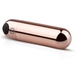 Rosy Gold Bullet - punjivi, mini stick vibrator (rosegold) | shoptok.hr