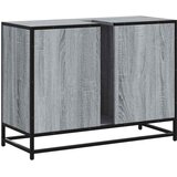  Kupaonski ormarić za umivaonik boja hrasta 80x33x60 cm drveni Siva | shoptok.hr
