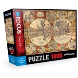 Pertini Društvena igra Blue Focus Puzzle 1000 delova Stara mapa sveta | ePonuda.com
