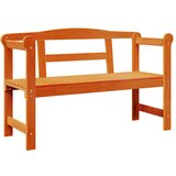  Vanjska klupa Smeđa 119 x 44 x 76 cm Čvrsto borovo drvo | shoptok.hr
