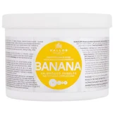 Kallos Cosmetics Banana krepitvena maska za suhe in poškodovane lase 500 ml za ženske