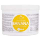 Kallos Cosmetics Banana maska za kosu oštećenu kosu suha kosa 500 ml za ženske | shoptok.hr