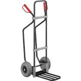 eurokraft pro voziček za prevoz vreč z drsnimi sanmi, črne barve, nakladalna površina za pakete šxg 430 x 250 mm, črne barve, pu-kolesa Cene