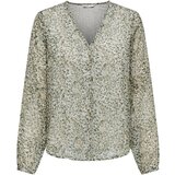 Only Bluza 'Luna' bež / kaki / temno zelena | Shoptok.si