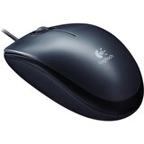Logitech M100 optički USB miška, bela | Shoptok.si