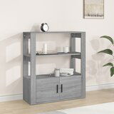 vidaXL Komoda sivog hrasta sonome 80x30x90 cm od konstruiranog drva | shoptok.hr