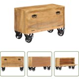 The Living Store Omarica za čevlje iz trdnega mangovega lesa 86x35x55 cm - Omarica Za Čevlje, (21744684) | Shoptok.si