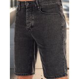DStreet Spodenki męskie jeansowe czarne | Shoptok.si