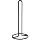 KADAX stojalo za papirnate brisače, kovinsko, črno, kuhinjske brisače, stabilno, 32 cm, (5000358445) Cene