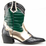 Montevita Mestni škornji 100633 Zelena | Shoptok.si