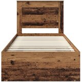  Krevetna konstrukcija Staro drvo 90 x 200 cm Čvrsto borovo drvo | shoptok.hr