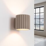 Sollux Lighting Stenska svetilka AURA taupe G9, (5000054175) | Shoptok.si