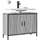 vidaXL Omarica za umivalnik siva sonoma 80x30x60 cm inženirski les Cene