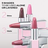 Shiseido Technosatin Pink satenasti ruž za usne nijansa 01 Perfect Pink 3.3 g | shoptok.hr