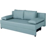 P & B ZOFA S POSTELJNO FUNKCIJO, metino zelena tekstil, leseni material | Shoptok.si