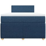  Krevet s oprugama i madracem plavi 120 x 200 cm od tkanine | shoptok.hr