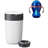 Tomme Tippee Tommee Tippee Set za bebe, Korpa za pelene Sangenic Twist & Click + 4 patrone + Čaša, 230 ml Cene