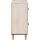  Kreveta s pohranom Bijelo 60 x 33 5 x 75 cm Čvrsto drvo manga - Bijelo | shoptok.hr