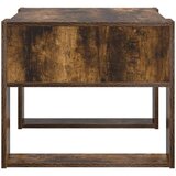  Klubska miza Dimljeni oreh 66 x 53 x 45 cm Konstruiran les, (5000121540) | Shoptok.si