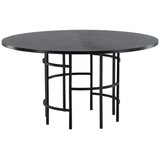 Furniture Fashion Copenhagen okrugli blagovaonski stol ⌀140 cm, crni | shoptok.hr