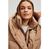 Marisse Quilted Jacket With Hood, Dark Beige | ePonuda.com