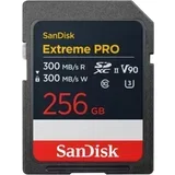 Extreme PRO 256GB SDXC Memory Card, 300MB/s Read & Write speeds, 8K, V90, UHS-II