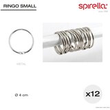 Spirella Prstenovi za zavjese za tuš u setu 12 kom u mat srebrnoj boji Ringo Small – | shoptok.hr