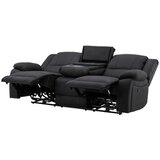 Venture Home sofa s recliner funkcijom Singapore (art. 16801), crna | shoptok.hr