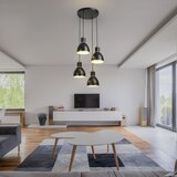 Rabalux mackenzie visilica, crna/zlatna, E27 4X 60W | Eponuda.com