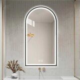 Tutumi Stensko ogledalo LED 60x100cm DASH BLACK Cene