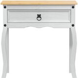  Konzolni stol Bijelo 73 x 35 x 73 cm Čvrsto borovo drvo | shoptok.hr