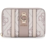 Guess Denarnice Erenia Slg Medium Zip Around Bela Cene