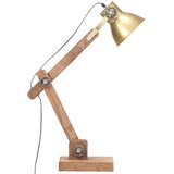  Industrijska stolna svjetiljka mjedena okrugla 58x18x90 cm E27 | shoptok.hr