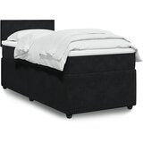 Box spring krevet s madracem crni 90x190 cm baršunasti | shoptok.hr