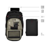 Wenger ruksak (poslovni) Carbon Pro za prijenosnike do 16", crni | shoptok.hr