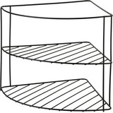Mondex Ploščica za kotiček kovina Modern Kitchen Metal22,5x22,5x21,5 črna 1, (5000191492) | Shoptok.si