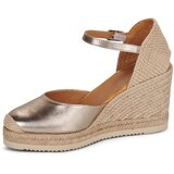 Unisa Espadrile CASTILLA Pozlačena | Shoptok.si