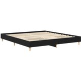  Crni hrast 160x200 cm Okvir za krevet Konstruirano drvo | shoptok.hr